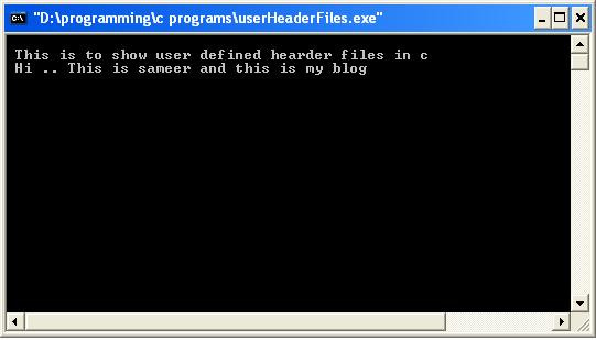 C-User-defined-header-files-output