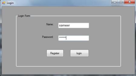 CSharp winforms login app_1