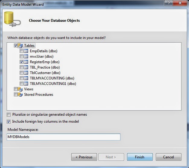 Registration form Asp.Net Entity Framework Step6